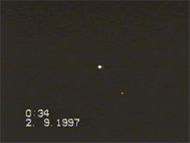 Observation d'un OVNI  Scotland en 1997